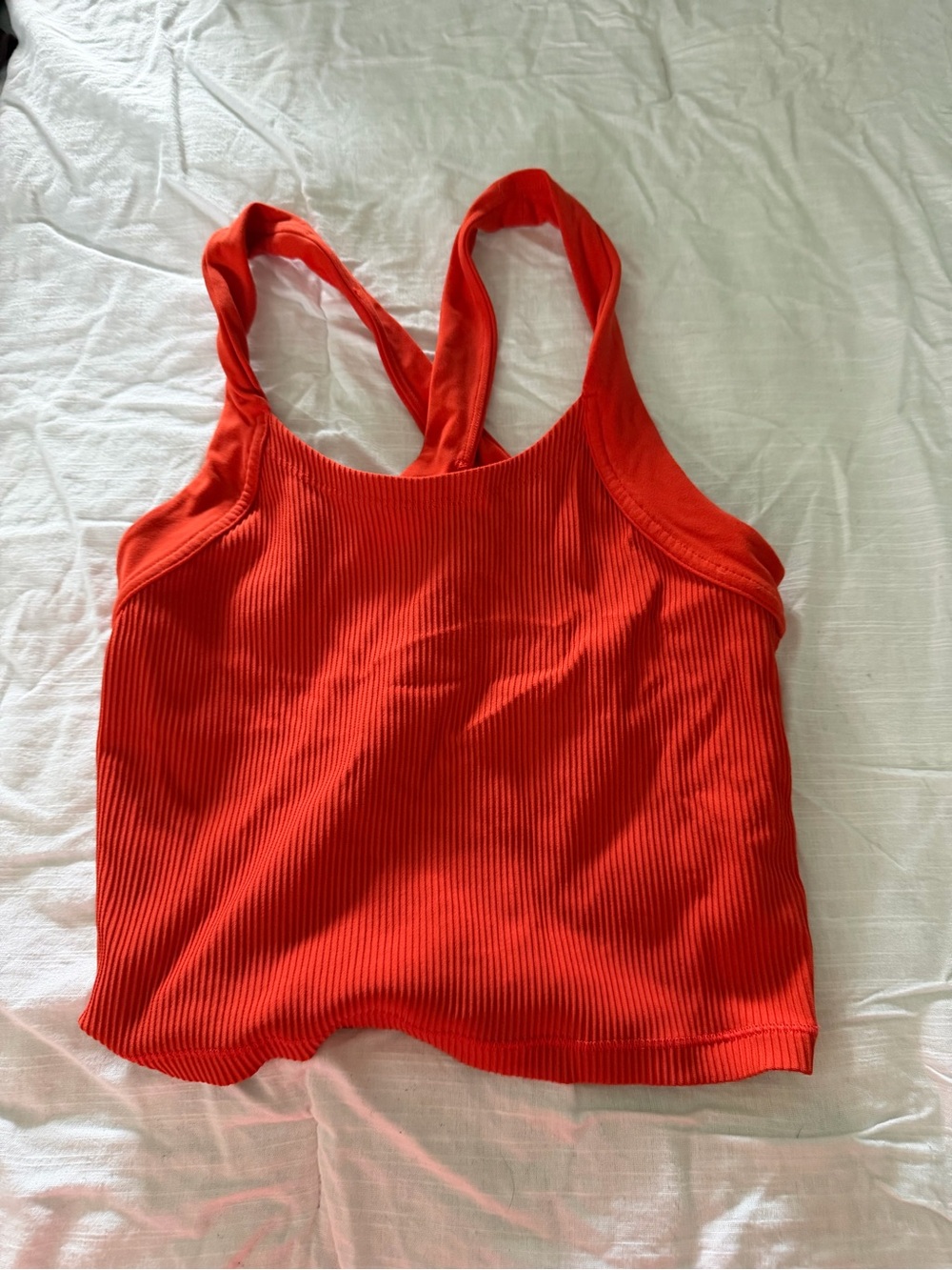 Orange Athleta tank